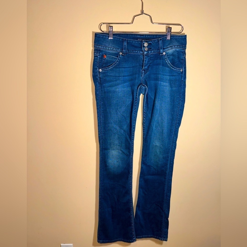 NWOT Hudson Low Rise Medium/Dark Wash Boot Cut Jean